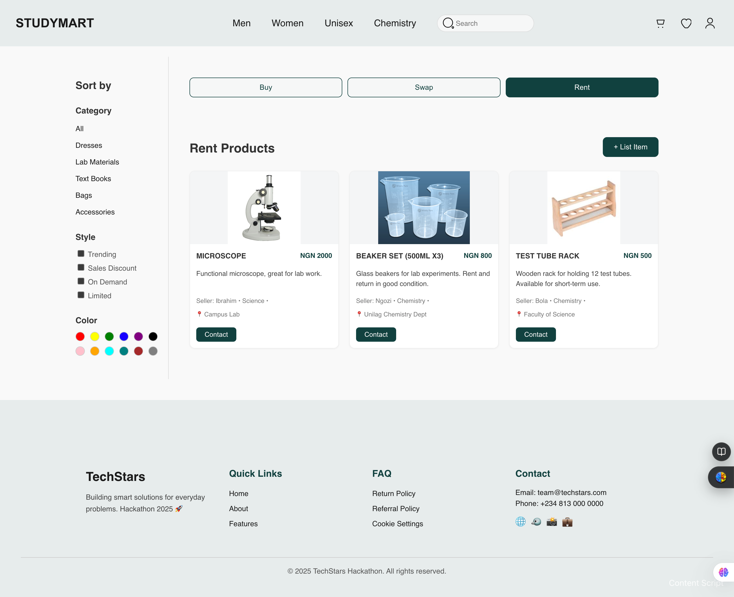 E-commerce collaboration project